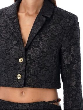 GANNI floral jacquard crop blazer - Size 36
